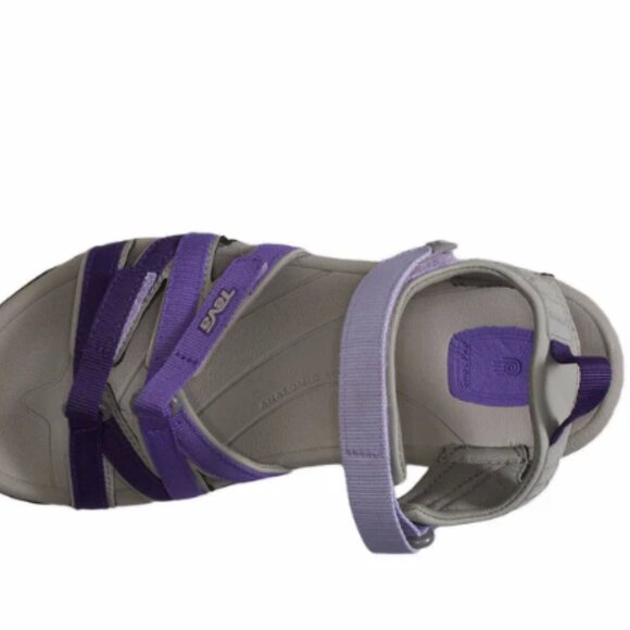 TEVA Women's Tirra Deep Lavender Gradient Purple Sandals EUC - Picture 2 of 12